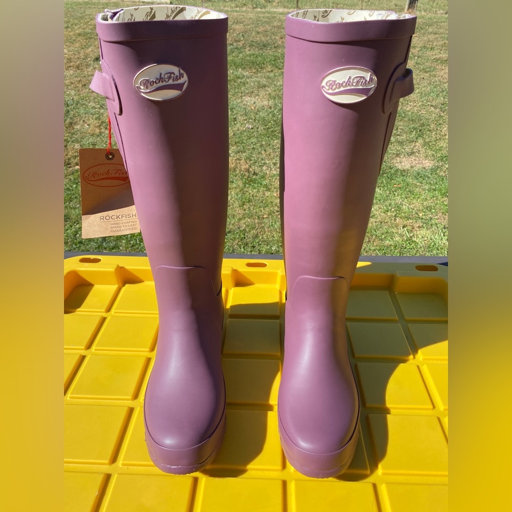 Rock Fish tall Rubber boots.